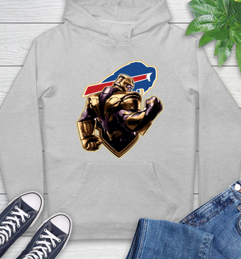 NFL Thanos Avengers Endgame Football Sports Buffalo Bills Hoodie 6