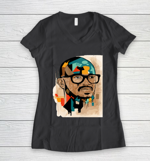 DJ Black Coffee Women's V-Neck T-Shirt 6