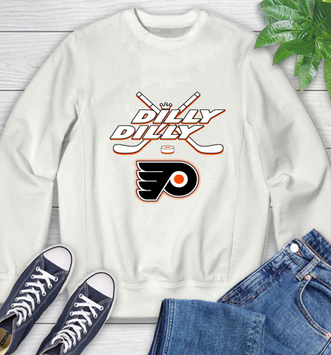 NHL Philadelphia Flyers Dilly Dilly Hockey Sports Sweatshirt