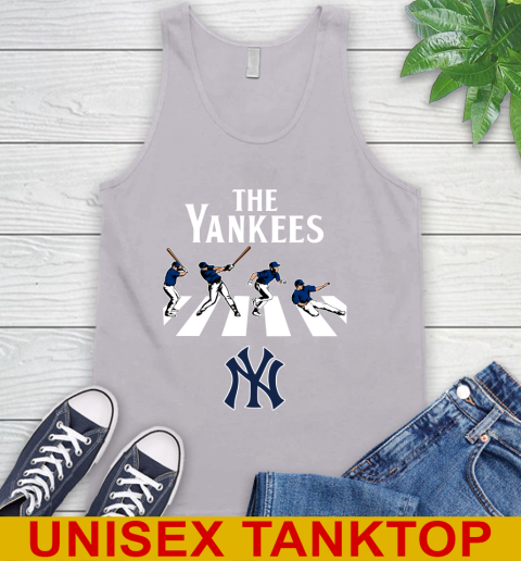 MLB Baseball New York Yankees The Beatles Rock Band Shirt Tank Top 3