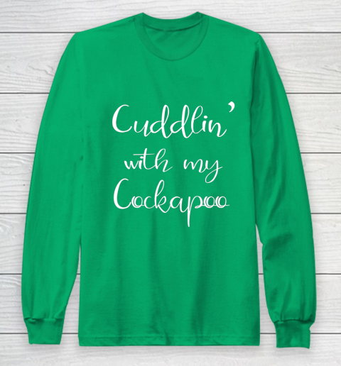 Dog Mom Shirt Cockapoo Mom Shirt Matching Pajamas Long Sleeve T-Shirt 4