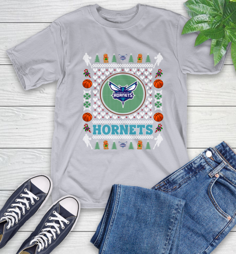 Charlotte Hornets Merry Christmas NBA Basketball Loyal Fan Ugly Shirt 6