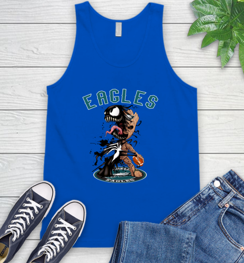 NFL Philadelphia Eagles Football Venom Groot Guardians Of The Galaxy Tank Top 5