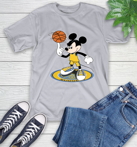 NBA Basketball Denver Nuggets Cheerful Mickey Disney Shirt T-Shirt 6