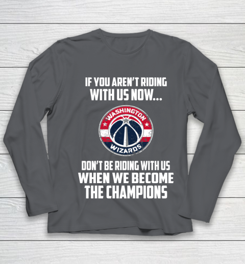 NBA Washington Wizards Basketball We Become The Champions Youth Long Sleeve 6