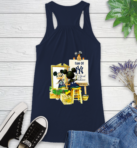 MLB Baseball New York Yankees Mickey Drawing Shirt 44