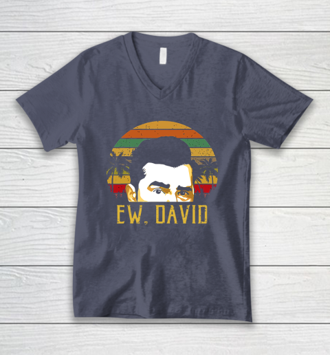 EW DAVID RETRO V-Neck T-Shirt 7