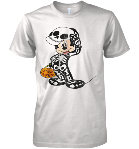 mickey skeleton shirt