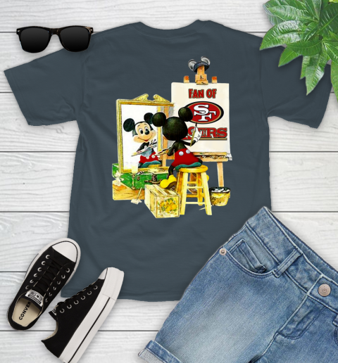 NFL Football San Francisco 49ers Mickey Drawing Shirt 102