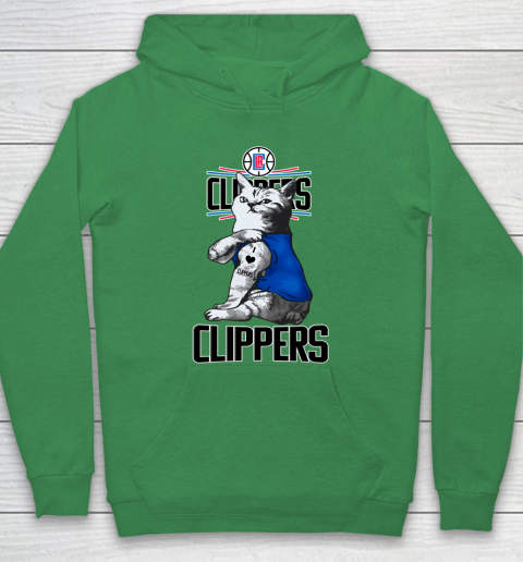 NBA Basketball My Cat Loves LA Clippers Hoodie 5