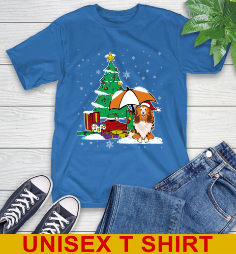 Sheltie Christmas Dog Lovers Shirts 152