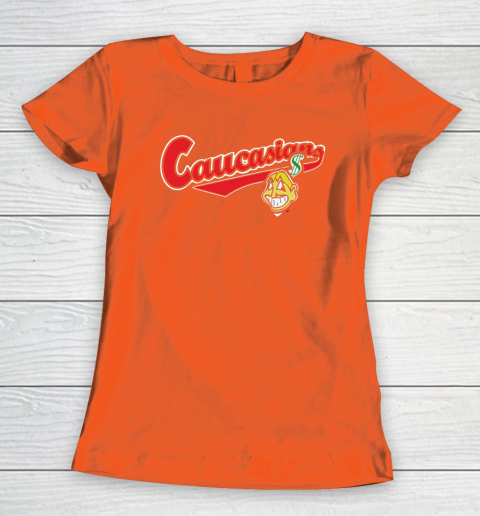 Cleveland Caucasians Bomani Jones Women's T-Shirt 4
