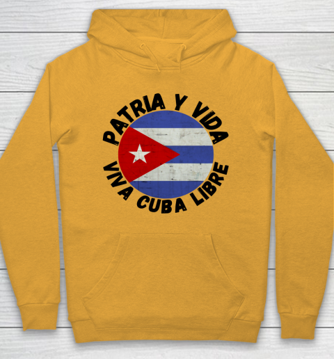 Patria Y Vida Viva Cuba Libre SOS CUba Free Cuba Hoodie 2