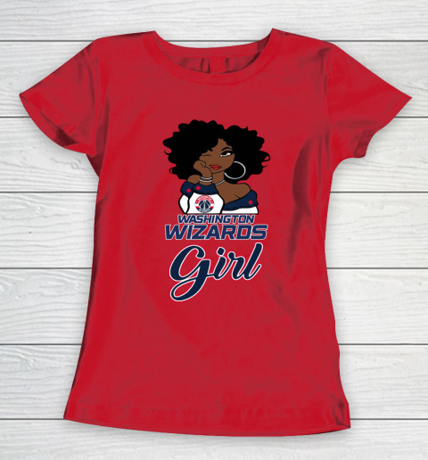 Washington Wizards Girl NBA Women's T-Shirt 10