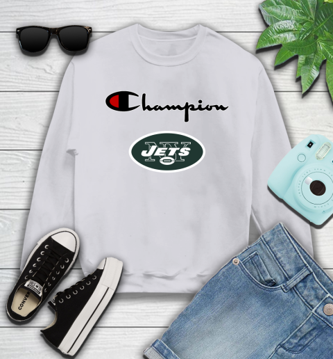 NFL Football New York Jets Champion Shirt Youth Sweatshirt 2