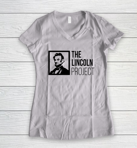 The Lincoln Project Women's V-Neck T-Shirt 1