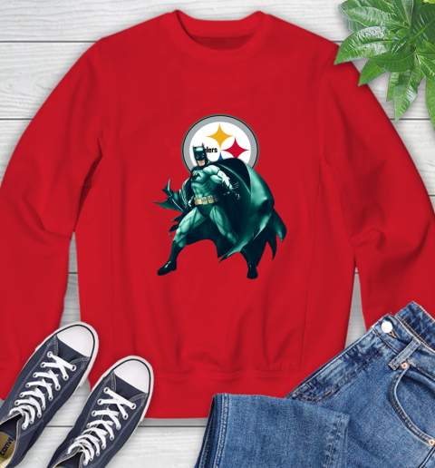 NFL Batman Football Sports Pittsburgh Steelers Sweatshirt 10