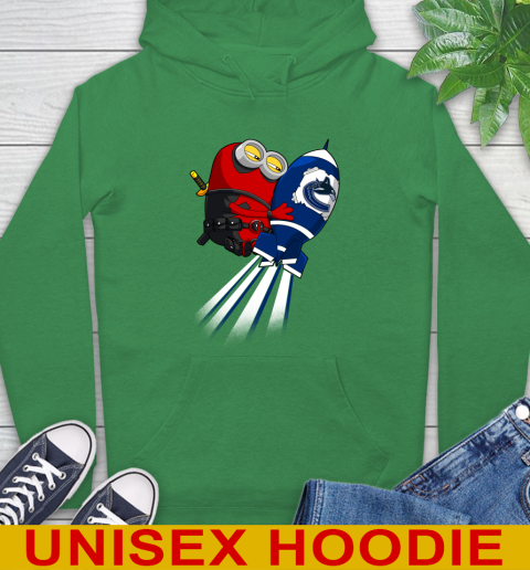 NHL Hockey Vancouver Canucks Deadpool Minion Marvel Shirt Hoodie 8