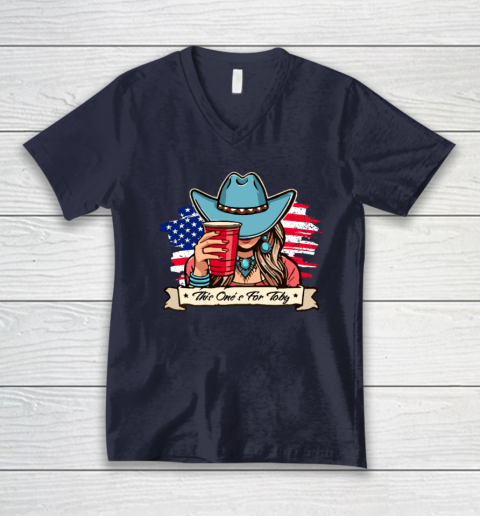 Toby Keith This One's For Toby V-Neck T-Shirt 2