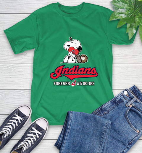 MLB The Peanuts Movie Snoopy Forever Win Or Lose Baseball Cleveland Indians 7