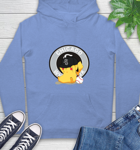 MLB Pikachu Baseball Sports Chicago White Sox Hoodie 11