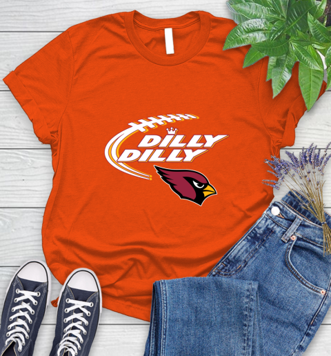 NFL Arizona Cardinals Dilly Dilly Football Sports Women's T-Shirt 4