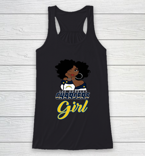Los Angeles Chargers Girl NFL Racerback Tank