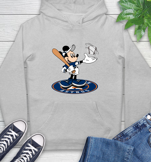 MLB Baseball Houston Astros Cheerful Mickey Disney Shirt Hoodie 6