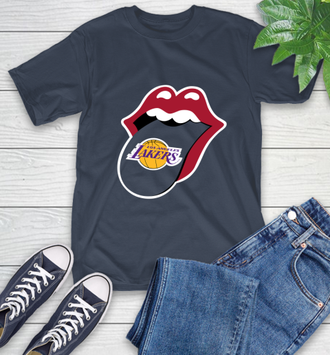 Los Angeles Lakers NBA Basketball Lips I Root For My Team Adoring Fan 4