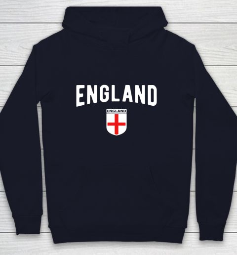 England Soccer Jersey 2021 2022 Football Team Youth Hoodie 2