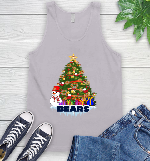 Chicago Bears Merry Christmas NFL Football Sports Tank Top 4