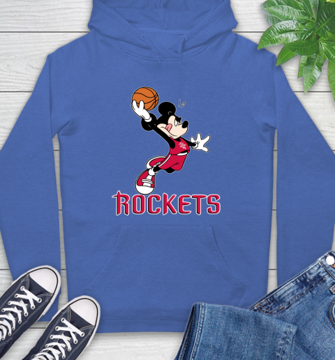 NBA Basketball Houston Rockets Cheerful Mickey Mouse Shirt Hoodie 9