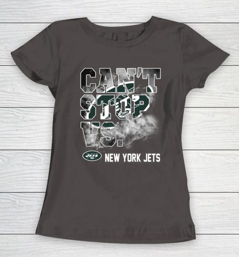 NFL New York Jets Can't Stop Vs Women's T-Shirt 7