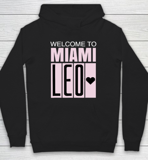Welcome to Miami Leo 10  GOAT Hoodie