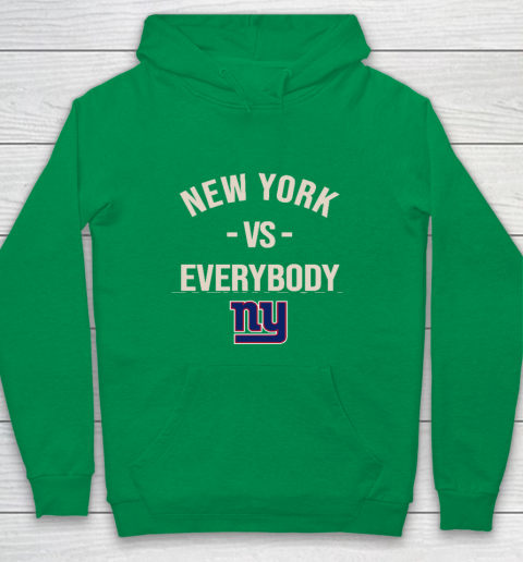 New York Giants Vs Everybody Youth Hoodie 4