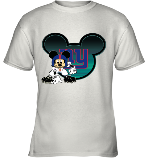 NFL New York Giants Mickey Mouse Disney Football T Shirt QTG3EtDBNkw youth t shirt 26 95 151514 front white