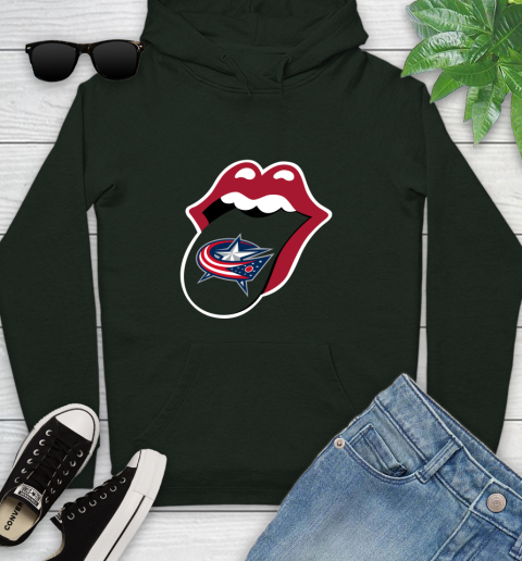 Columbus Blue Jackets NHL Hockey Lips I Root For My Team Adoring Fan 149