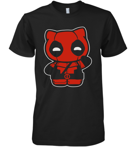 i3nq hi yukio marvel deadpool hello kitty shirts premium guys tee 5 front black