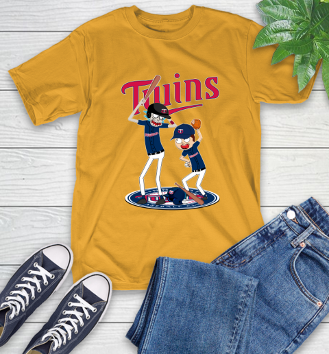 MLB Minnesota Twins Rick And Morty Baseball 3