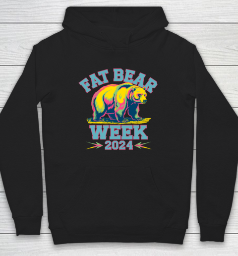 Fat Bear Week 2024 Grazer Animal Lover Alaska Katmai Nature Hoodie