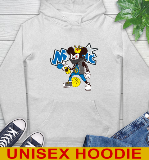 Orlando Magic NBA Basketball Mickey Peace Sign Sports Hoodie