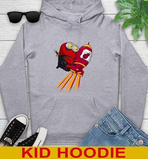NBA Basketball Miami Heat Deadpool Minion Marvel Shirt Youth Hoodie 6
