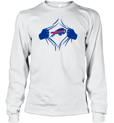 Buffalo Bills Superman Long Sleeve T-Shirt