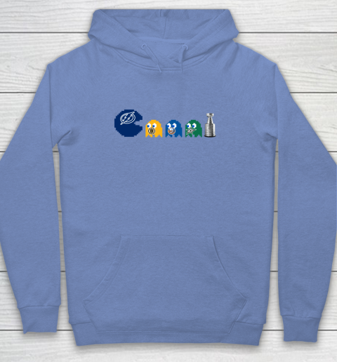 Tampa Bay Lightning x Pacman Create History For Stanley Cup Youth Hoodie 10