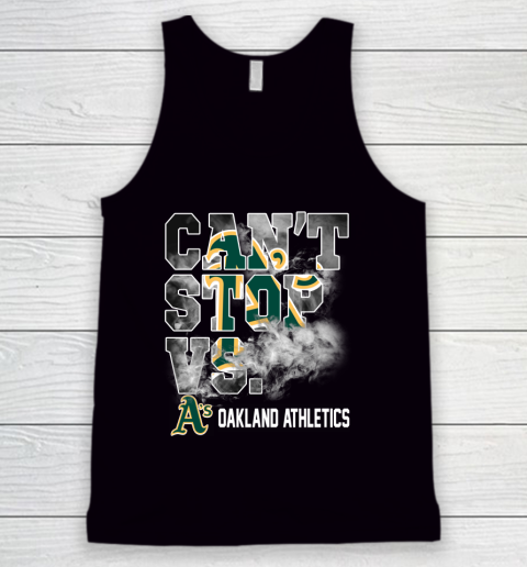 MLB Oakland Athletics Baseball Can't Stop Vs Athletics Tank Top