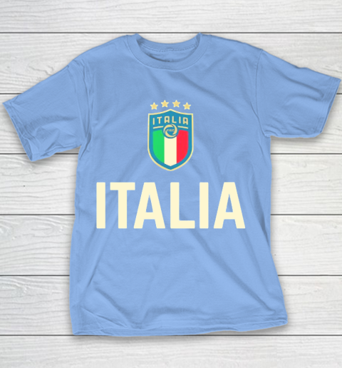 Italy Soccer Jersey 2020 2021 Euros Italia Football Team Youth T-Shirt 8