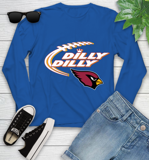 NFL Arizona Cardinals Dilly Dilly Football Sports Youth Long Sleeve 9