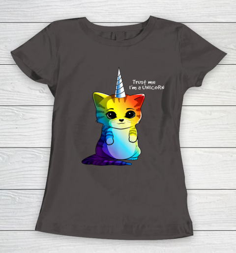 Caticorn T Shirt Unicorn Cat Kittycorn Girls Women Rainbow Women s T Shirt Tee For Sports
