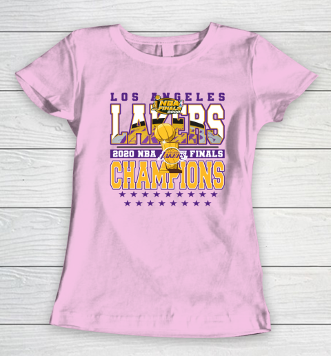 LA Lakers 2020 NBA Finals Champions Women's T-Shirt 6