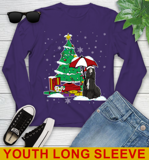 Afghan Hound Christmas Dog Lovers Shirts 120